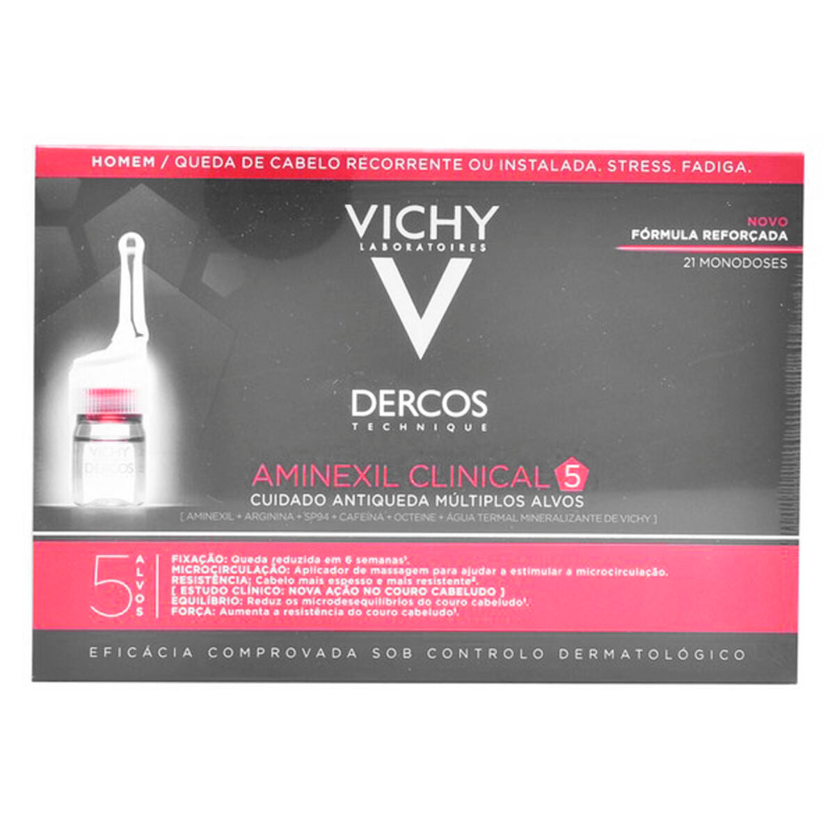 

Средство против выпадения волос Dercos Vichy (21 единица)