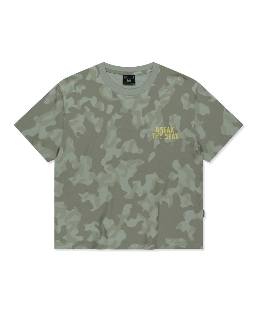 BROWNBREATH Break Camo Tee - Light Khaki