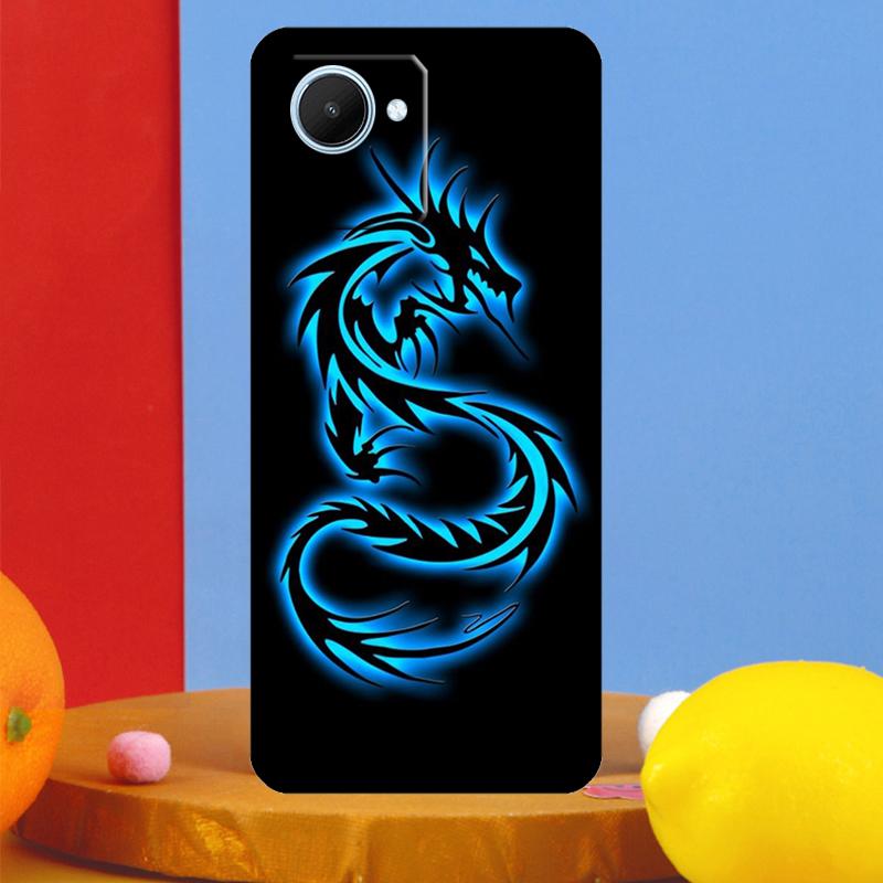 Ancient Japanese Dragon For Realme GT Neo 5 6 9 10 11 12 Pro Plus C11 C25 C21Y C30 C31 C33 C35 C51 C53 C55 C67 Case