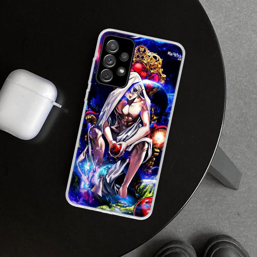 Record of Ragnarok Anime Phone Case Cover for Samsung Galaxy A12 A22 A32 A52 A72 A02S A51 A50S A31 A20S A10S Note 20 Ultra 10 Pl