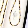 Chinese Retro Tiger Eye Beaded Autumn Clavicle Necklace Choker for Women