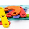 Children Wooden Toys Creative Board Nail Board Geometric Column Set Construction Puzzle Geometric Pegboard Montessori Sensory