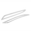 Fit For Tesla MODEL S 2017-2019 Chrome Rear Tail Fog Light Lamp Cover Trim Frame