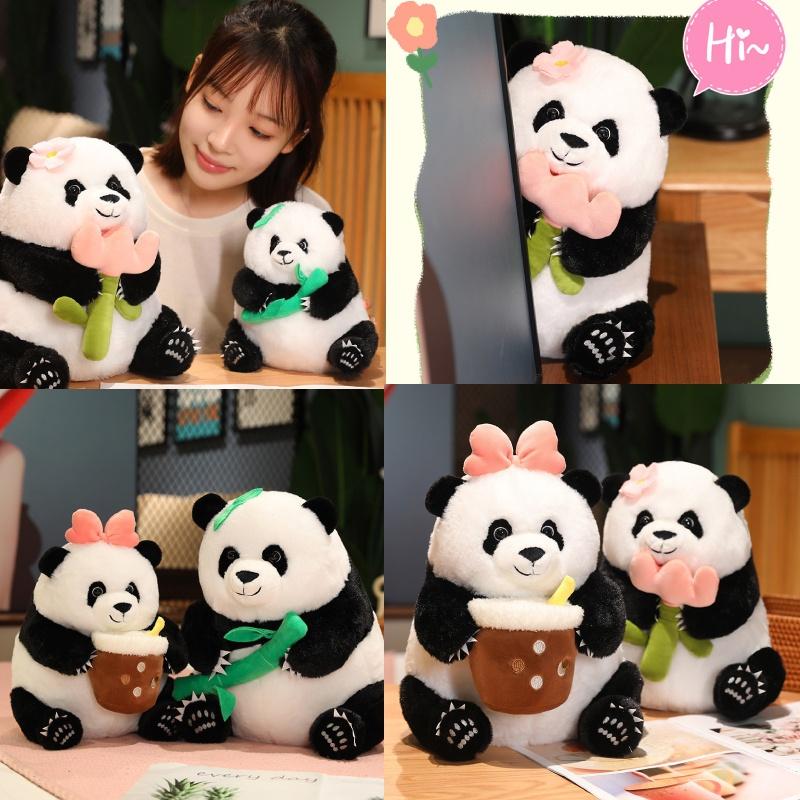 Adorable Panda Plush Toy Realistic And Soft Stuffed Animal For Kids And Adults Perfect Birthday Gift For Girlfriend
