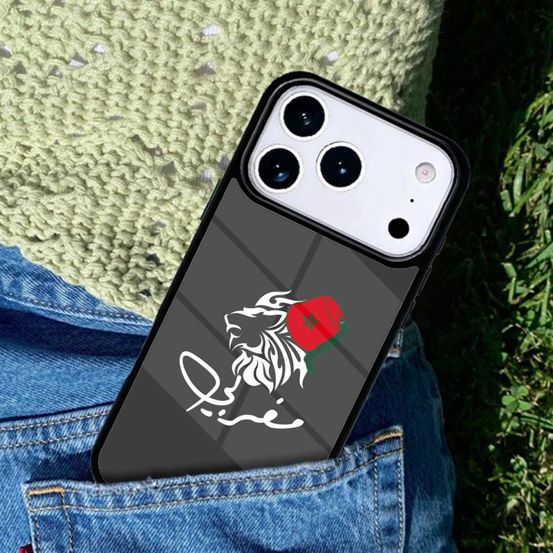 Morocco Flag Moroccan Unique Mobile Phone Case Compatible with IPhone 17 16 15 14 13 12 11Pro Max 17 Air Cover