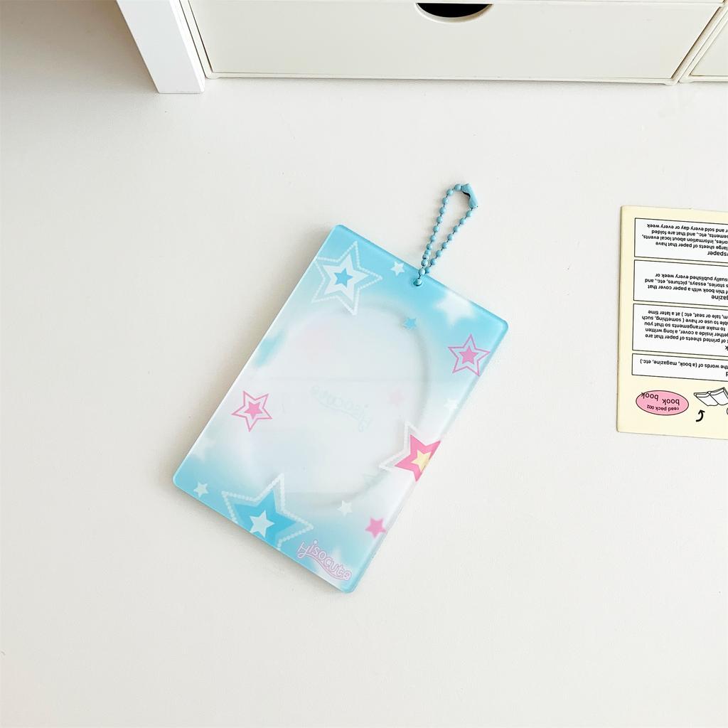 Instagram Style 3inch Acryl Pocard Holder K-Pop Idol Fans Small Pocard Frame Case ID Card Licence Protective Cover