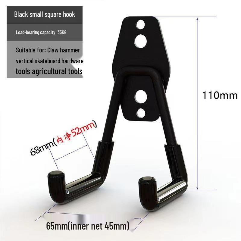 Heavy Duty Folding Ladder Chair with Storage Hook for Garage/Warehouse - Strong Load-bearing Metal Rack
