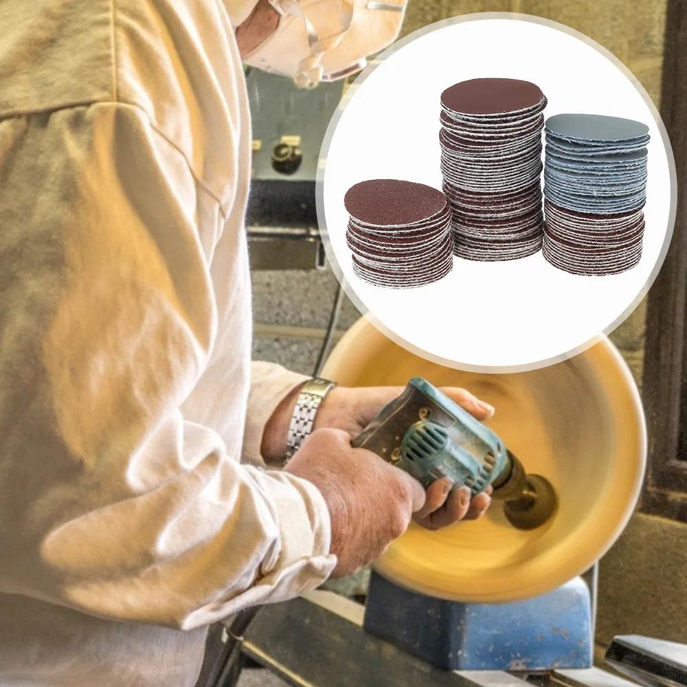 Sandpaper Set 20/50mm High Quality 80-7000 Grit Sanding Discs+Abrasives Hook & Loop Backer Plate+Shank Set For Polishing Tools