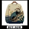 Summer Vintage Fish Print Clothes O-Neck Men Vintage Clothes T-shirts Shirts Graphic Tee Short Sleeve Tee T-shirt for Men Tops