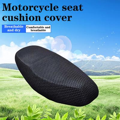 Housse de coussin de siège de moto, housse de protection de siège isolante thermique, housse en maille imperméable et thermique pour électromobile