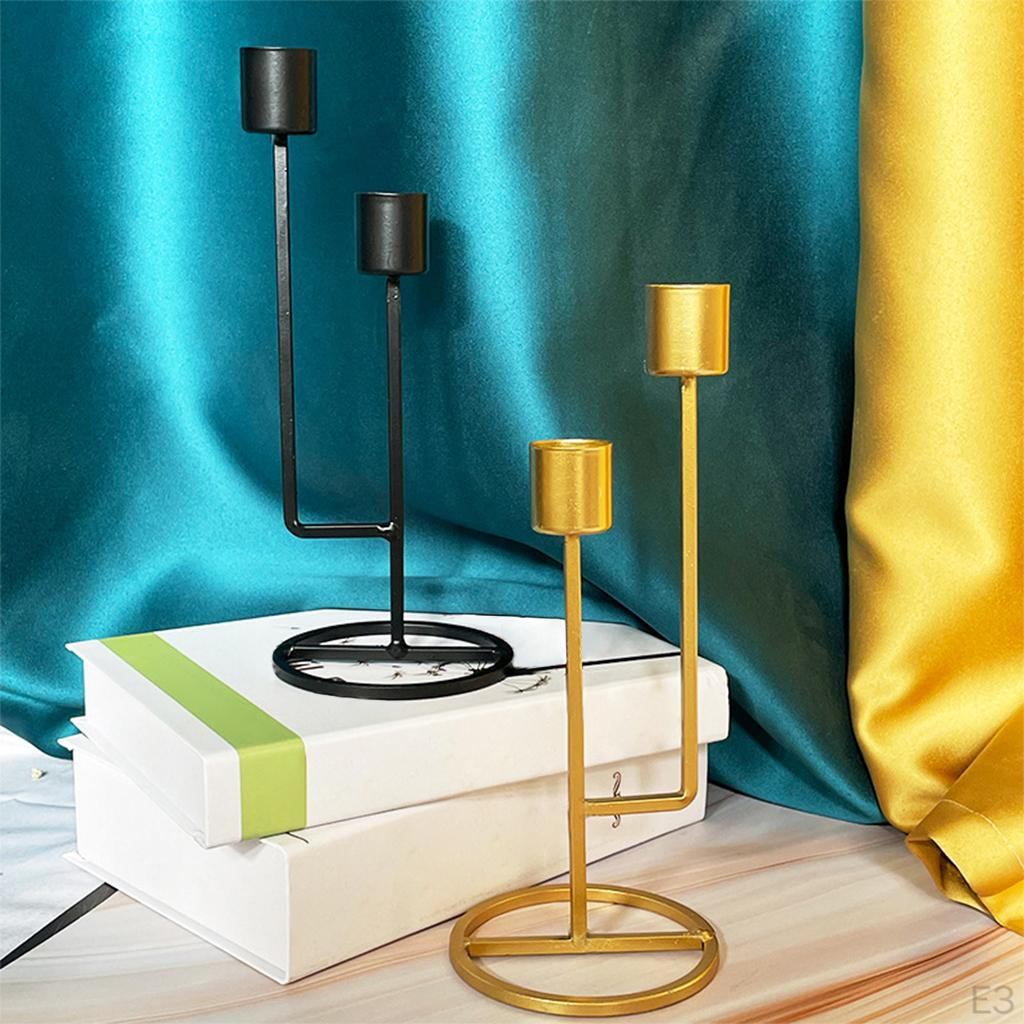 Candelabra Candle Holder Stand for Tabletop Dining Room Wedding Candlelight Dinner