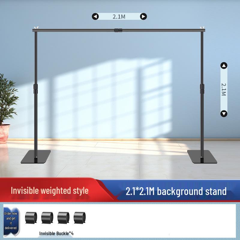 Rui Fu Tu 2x2m Telescopic Photography Background Stand Frame