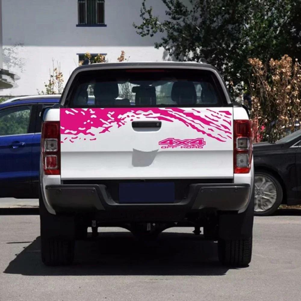 New Classic Car Tail Trunk Stickers Decal Car Automobiles Decoration 4X4 OFF ROAD For CAR Universal Pickup