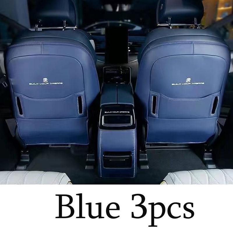 For BYD Tang EV DMI DMP 2024 2023 Seat Back Car Anti Kick Pad Protector Interior Child Anti Dirty Leather Styling Accessories