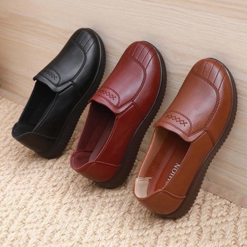 Nové podzimní cestovní boty s mělkou špičkou, měkkou podrážkou, ležérní mokasíny, dámské baleríny, měkké a lehké ležérní vycházkové boty, velikost 35-41