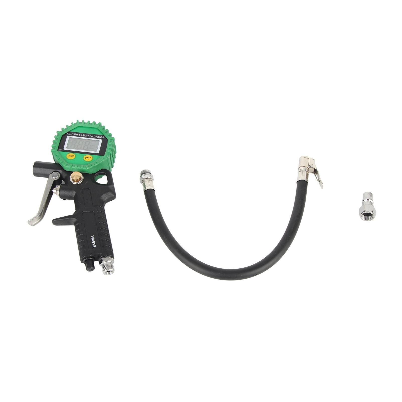 

Digital Tire Pressure Gauge Accurate Backlit Portable Tire Gauge with Inflator for SUVs Trucks