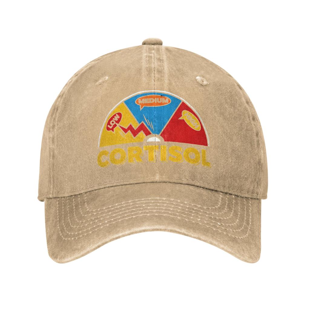 Low Cortisol Sun Baseball Cap Women Unisex Print Hip Hop Hats Summer Y2k Funny Outdoor Sports Breathable Baseball Caps