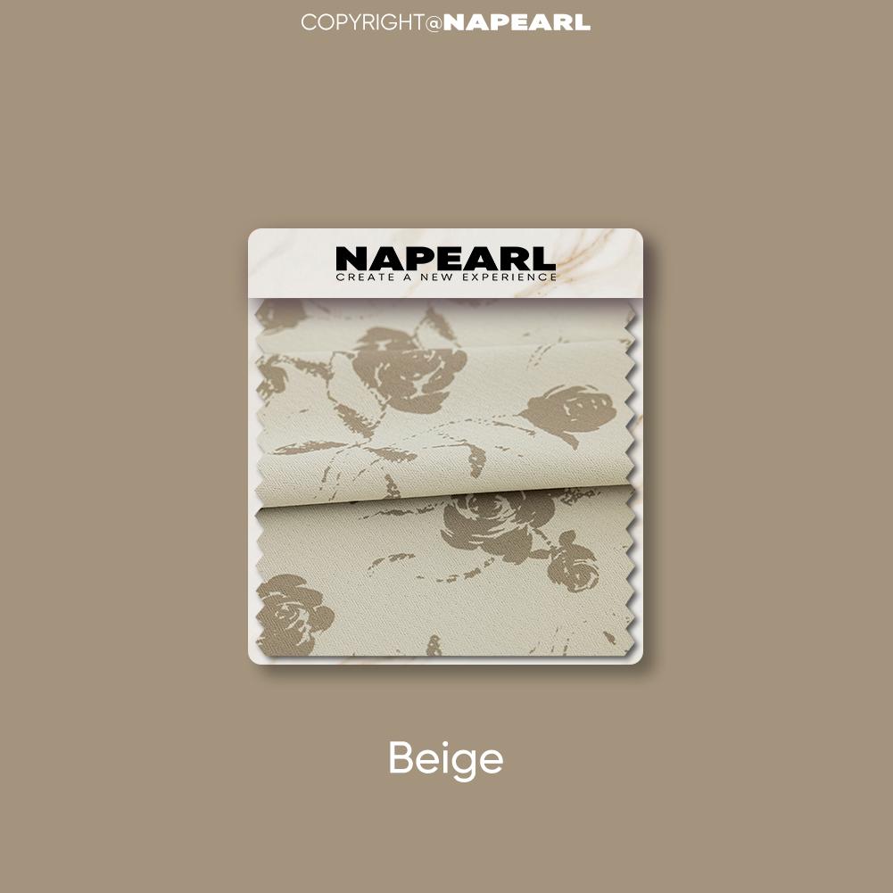 1PC NAPEARL 70-80% zaciemniające romantyczne francuskie róże nadrukowane marszczone wygodne zasłony do sypialni salonu wystrój domu