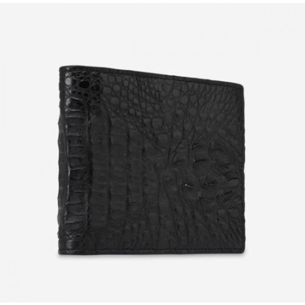 Daks Black Crocodile Leather Wallet Dbwa0e713bk