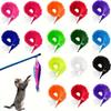 12Pcs Fun Worm Magic Props Pet Toys For Children Kids Beginners Wiggly Twisty Worm With Invisible String Party Games Trick Toys