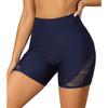 CHARMLEAKS Women's Boardshort Swim Bottom High Waisted Tankini Swimwear Shorts