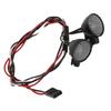 2pcs RC Car LED Light Kit with Lampshade White Lights 5.5 11V RC Decoration Common LEDs RC Accessories