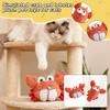 Cute Crab & Lobster Plush Catnip Toys - Interactive  Chew Toys With Bell For Self-Play, Teeth Cleaning & Boredom Relief