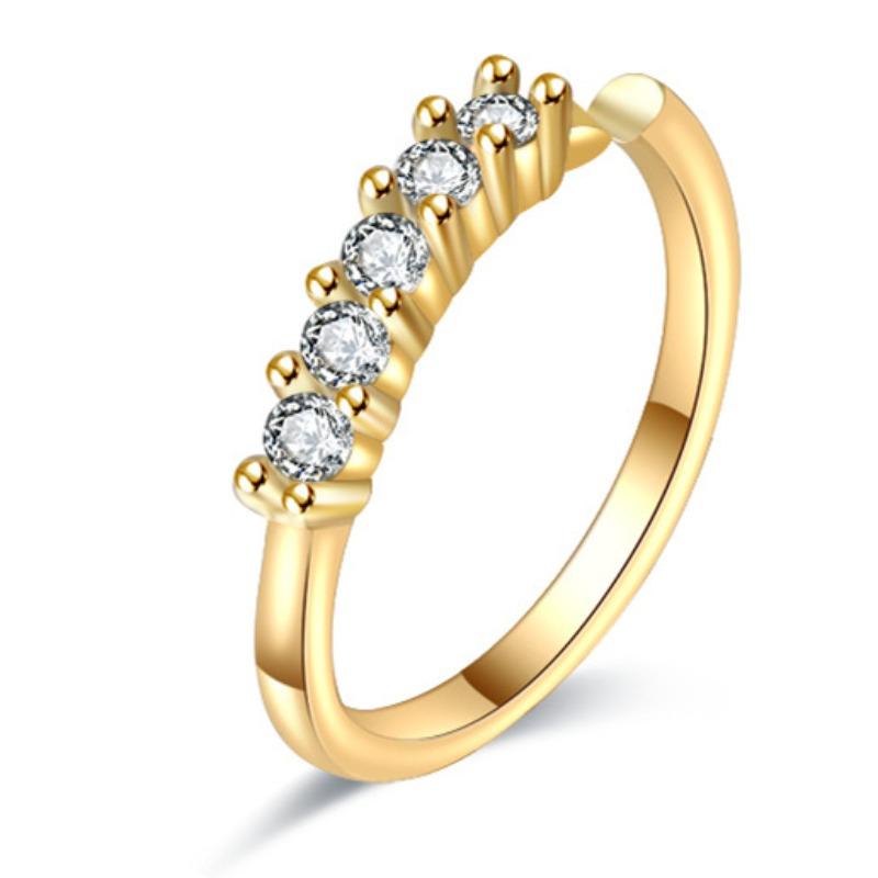 

Fashion Diamond Nose Ring Piercing Nose Trim Color Zircon Nose Ring Snowflake Crown Ear Nose Cartilage Ring