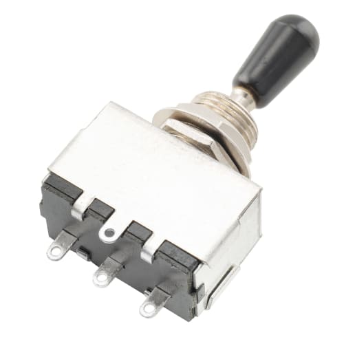 Musiclily Pro 3-Way Box-Type Toggle Switch for Electric Guitar, Chrome