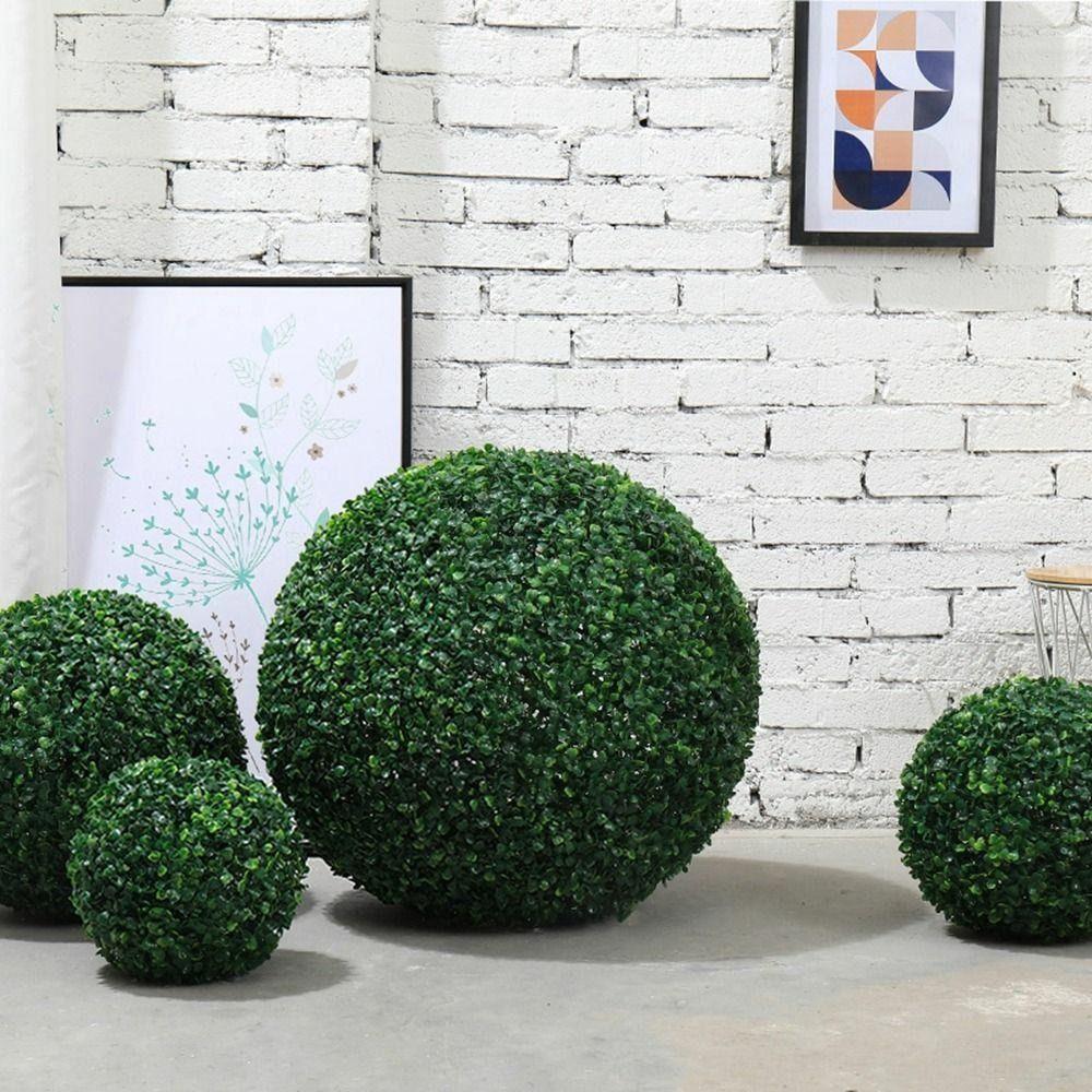 Home Outdoor Decoration Wedding Party Green Garden Green Plant Hanging Plant Plant Ball Grass Ball