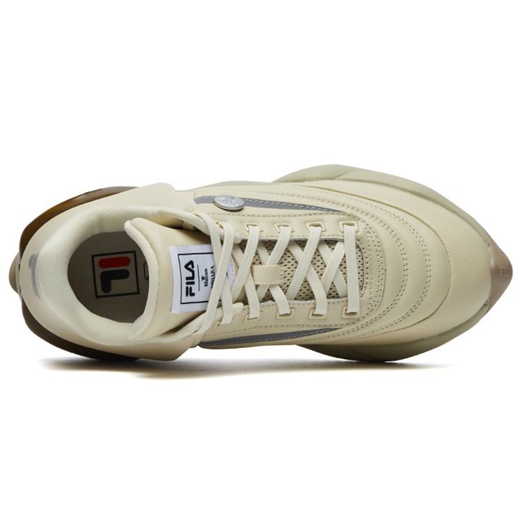 Fila Mihara Yasuhiro X  Heritage Fht Casual Trendy Versatile Low-Top Dad Shoes Women Sneakers Beige F12W134127FAG