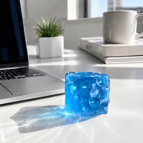 Office Relaxation Gadget Shapeable Cheese Cube Squeeze Toy Anxiety Relief Block Sensory Stress Toy Fake Pinch Home Tool Shape
