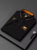 Men's Summer Embroidered Polo Shirt - Short Sleeve, Loose Fit, High Quality