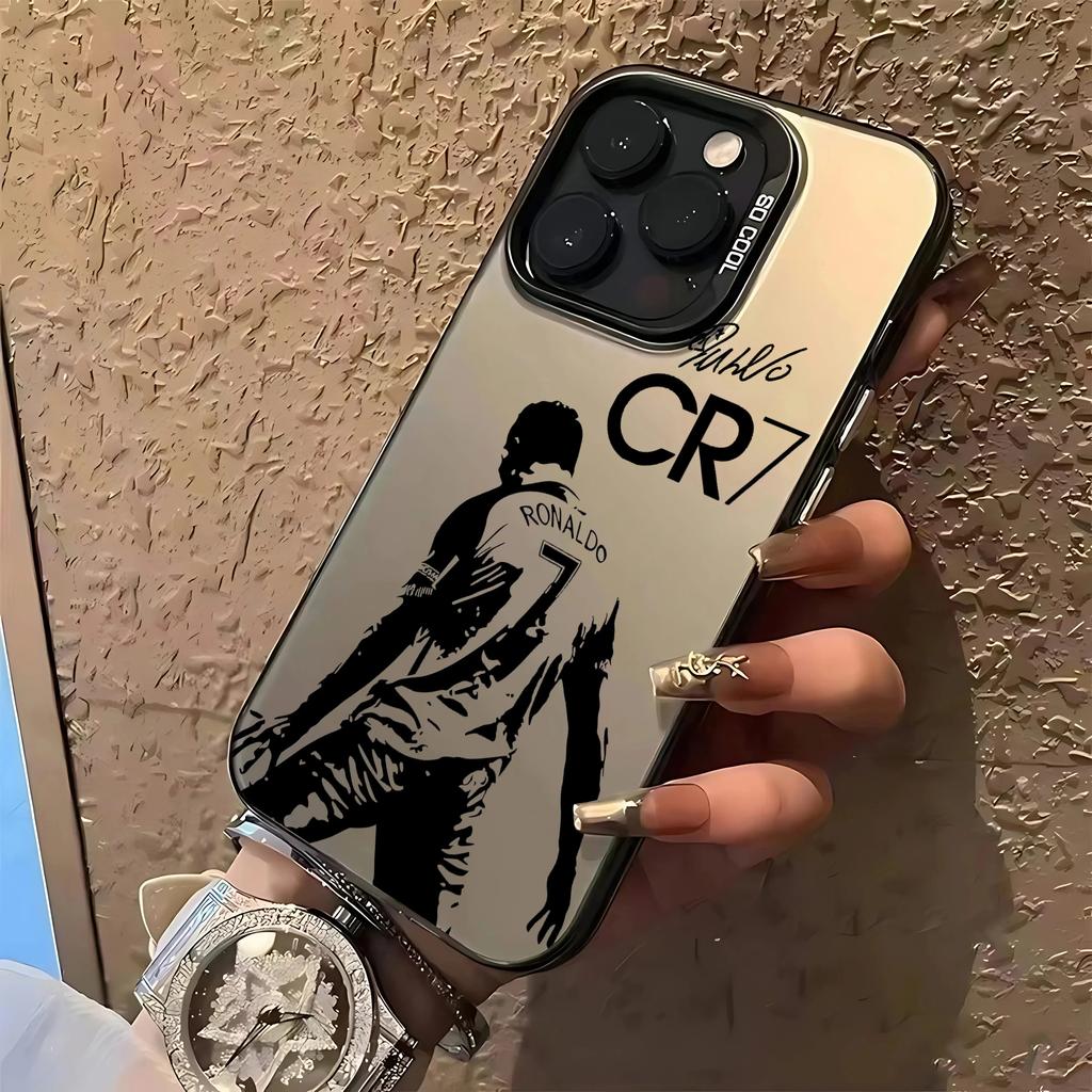 Mr Football C-cR7-R-Ronaldos Casing For Xiaomi Redmi 14C 13C 12C 12 10C 10 Note 14 13 12 Pro Plus 10 10s 11 11S 4G 5G Case Hard