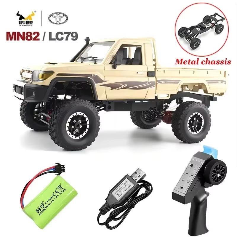 MN82S MN82 Toyota Rc 4x4 Rc CAR 2.4g 1/12 Full Scale Off-road Remote Control RC Crawler CAR Boy's Remote Control Car Toy Gift