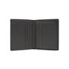 Daks Brown Matte Leather Wallet With Dd Plate Logo Dbwa1f367