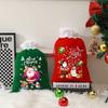 30x40cm Large Christmas Gift Bag Velvet Santa Claus Candy Bags Drawstring Pouch Christmas Eve Party Apple Bag Packaging Bag