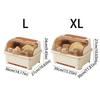 With Lid Dish Drying Rack Sealed Kitchen Storage Rack Storage Shelf Tableware Storage Box  Kitchen