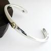 Carmelo: Men's Native American Eagle Bangle Bracelet in Silver (925)