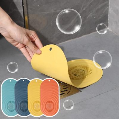 Filtro anti-intasamento per lavello, filtro per capelli, tappo per scarico a pavimento per vasca da bagno e doccia, tappo in silicone per deodorante da cucina, accessori per il bagno