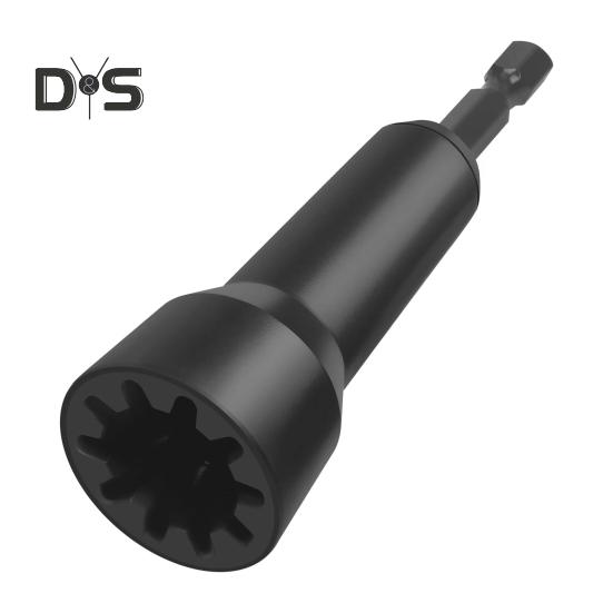 

Скручиватель проводов Легкий портативный Эффективный удобный в использовании Широкая совместимость Дрель Инструмент для зачистки проводов Скручивающий разъем для проводов чёрный