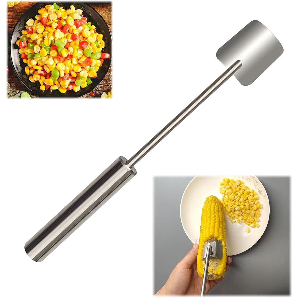 

5pcs Corn Cob Splitter Tool Stainless Steel Corn Cob Peelers Corn Threshers for Home Kitchen China Mainland