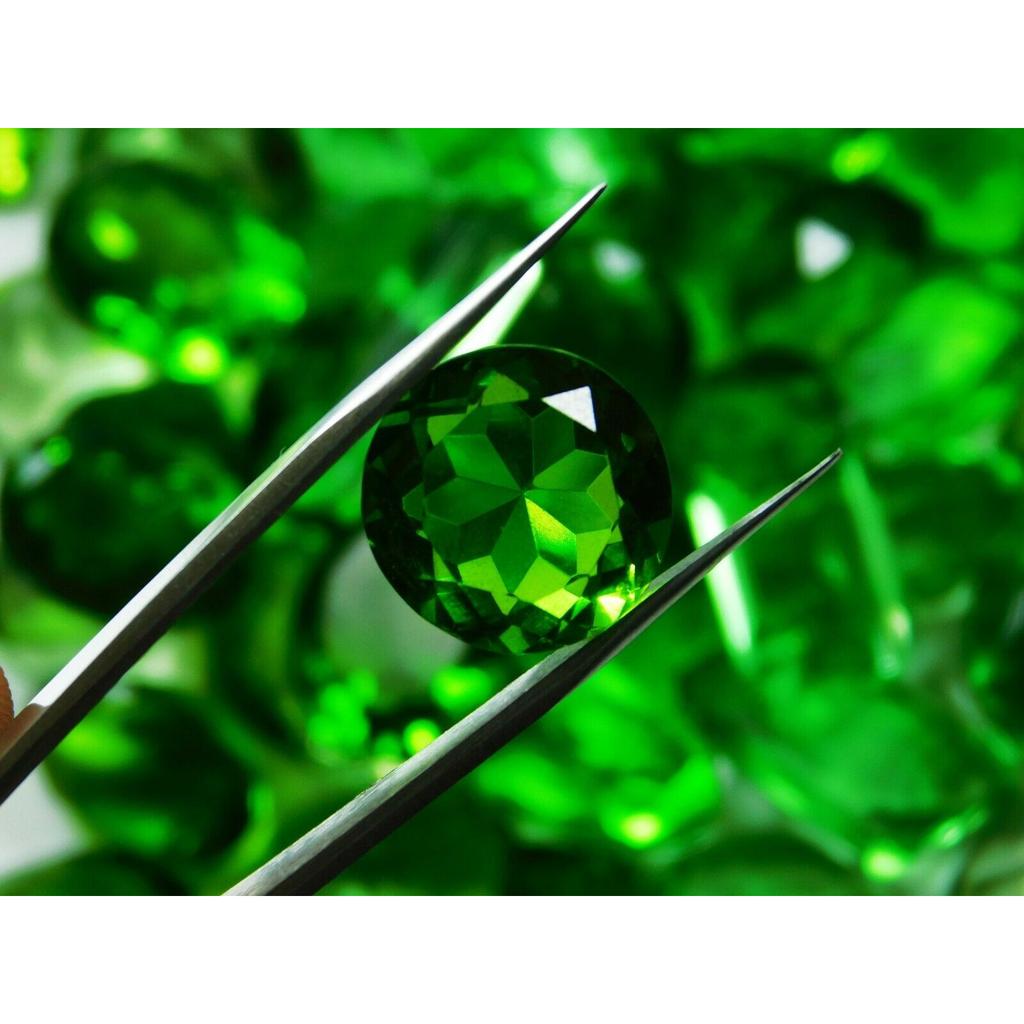 NATURAL Green Topaz 100 Ct Loose Gemstone Lot For Jewelry Making