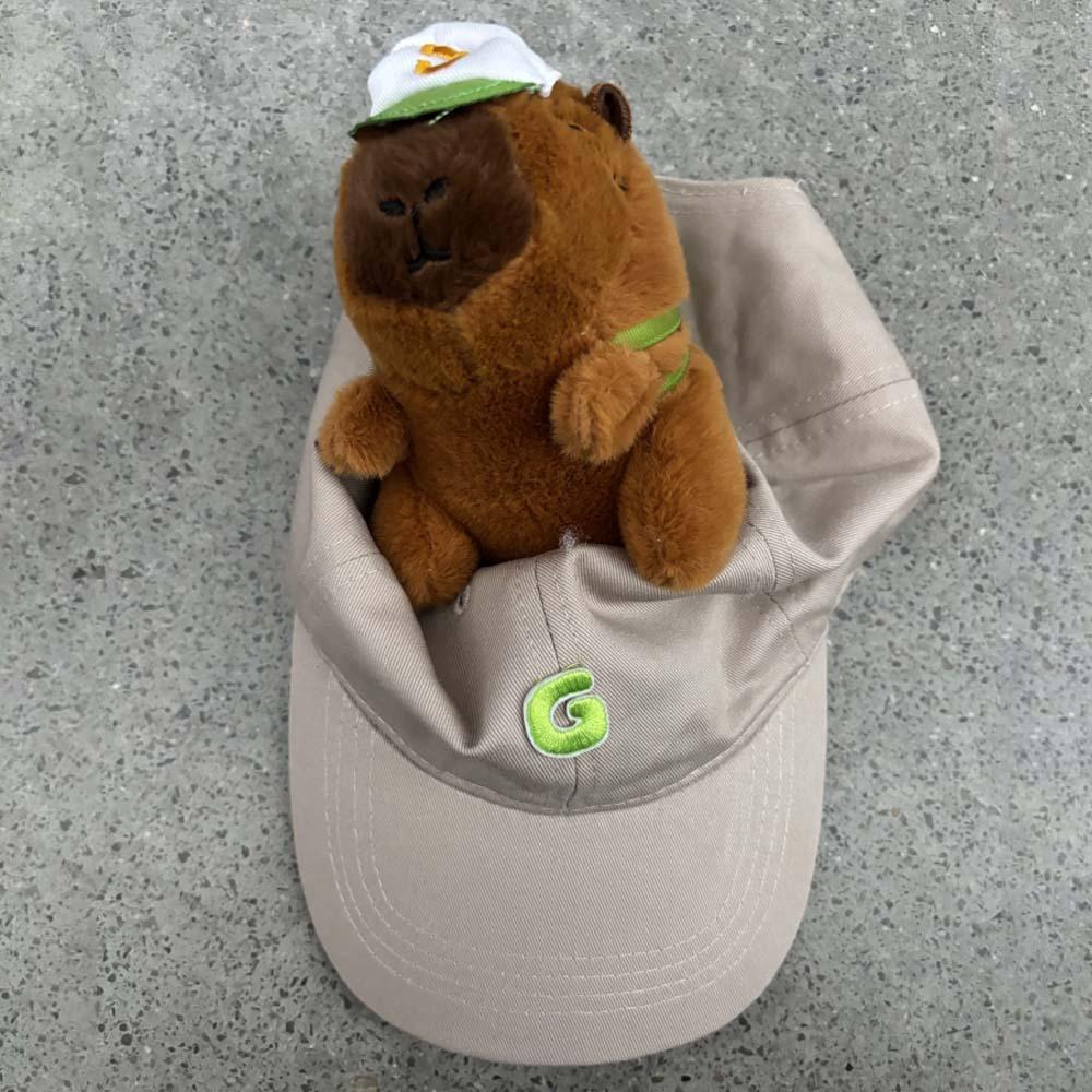 Adjustable Children Peaked Cap Embroidered Letters Kids Sunscreen Hat  Sun Visor