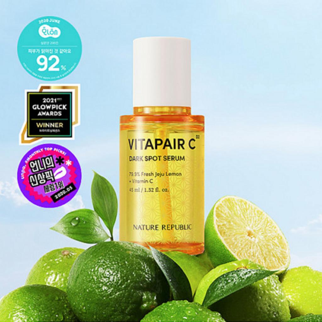 NATURE REPUBLIC VITAPAIR C SER PETE ÎNCHISE 45ml SET SPECIAL