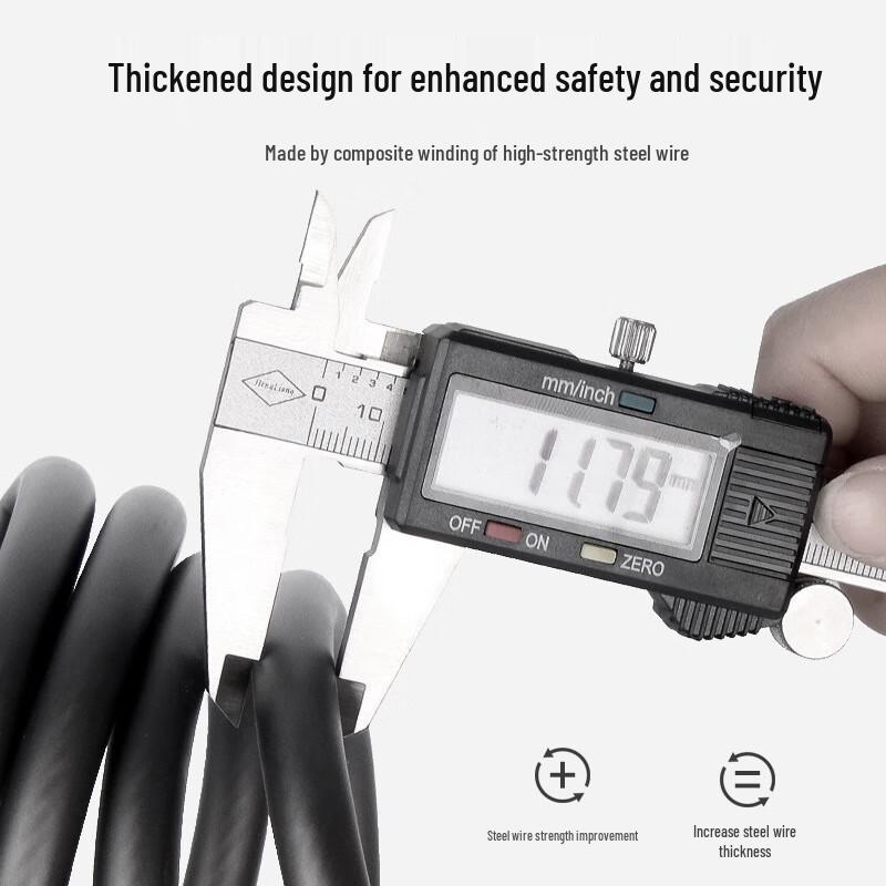 Penglian Anti-Theft Bicycle & Electric Scooter Password Cable Lock