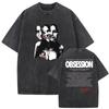 2026 Movie Obsession Be Careful What You Wish for Eyes Graphic Vintage Washed T-Shirts  Short Sleeve T-shirt Streetwear
