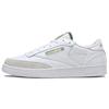 Club C Bequeme Vielseitige Warme Niedrige Sneaker Unisex Sneaker Weiß Braun Grün GY7199