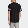 Adidas Originals Outline Logo Tee Men Tops Black FM3897
