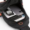 Men Fashion Chest Waist Bag Casual Outdoor Travel Nylon Sling Bag Chest Bag Phone Bag